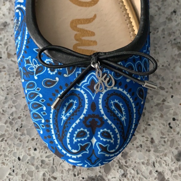 Sam Edelman Ballet Flats with Paisley Pattern - Picture 2 of 6